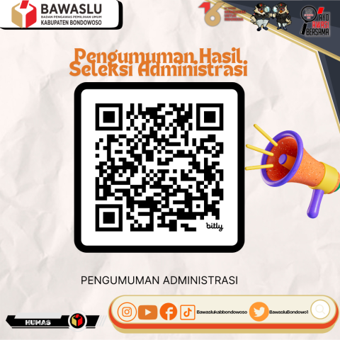 Pengumuman Administrasi